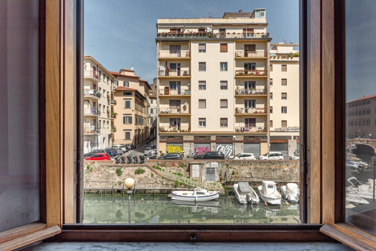 Piccola Venezia Canal View Charming Flat Livorno Esterno foto