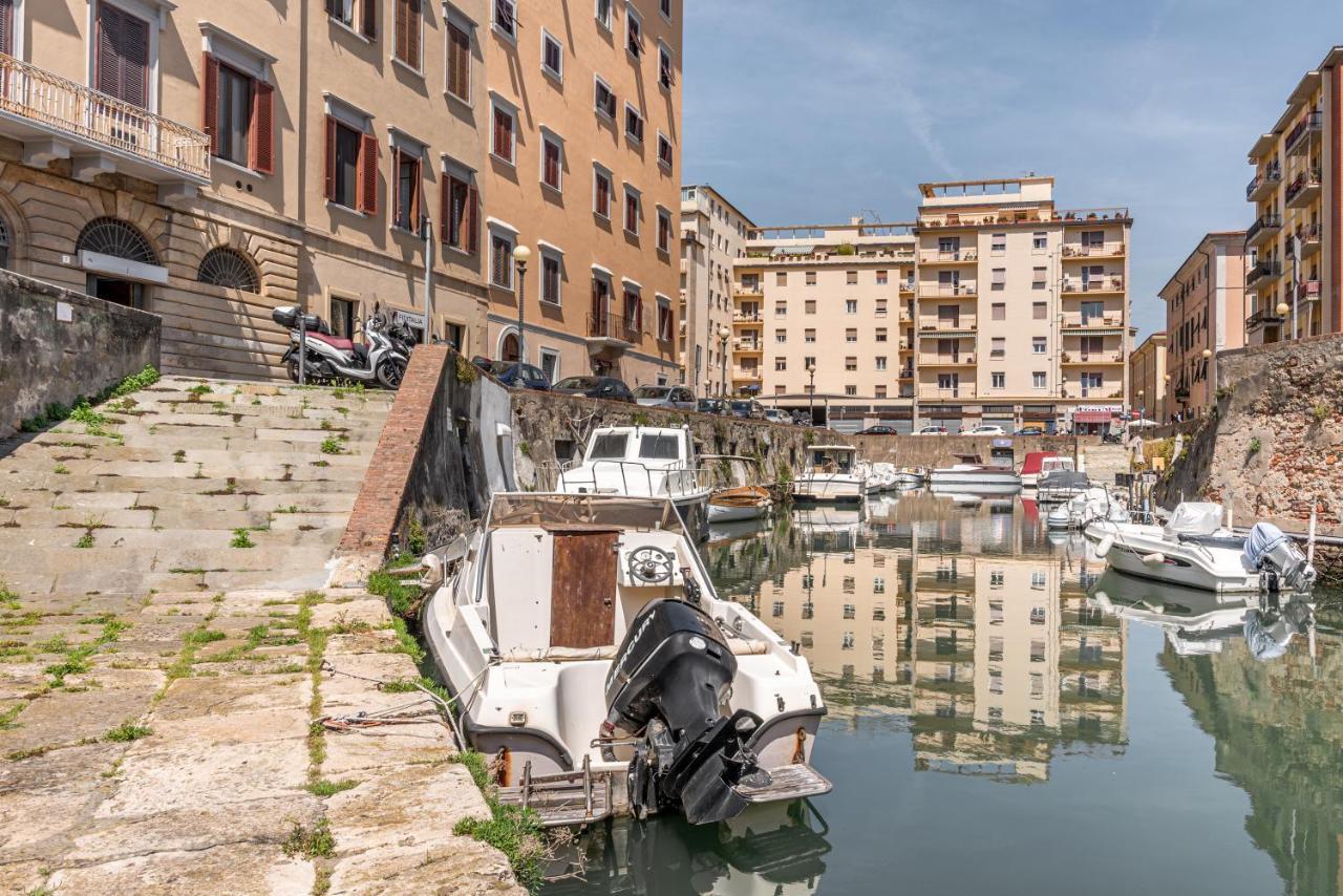 Piccola Venezia Canal View Charming Flat Livorno Esterno foto